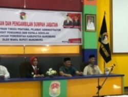 Wakil Bupati Mukomuko Lantik Ratusan Pejabat dan Puluhan Kepala Sekolah 