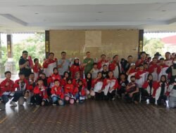 Usin Abdisyah Putra Sembiring SH, Melepas 39 Atlet dan 12 Official Menuju KEJURNAS ASKI Ke Jakarta