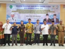 Arif Gunadi Membuka Secara Langsung Kegiatan Pendataan Fakir Miskin Cakupan Daerah Kota Bengkulu Tahun 2024