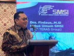 Usai Rakernas, SMSI Gelar Kongres II, Firdaus Terpilih Aklamasi