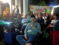 Rohidin Mersyah Nonton Bareng Dengan Masyarakat Kabupaten Rejang Lebong
