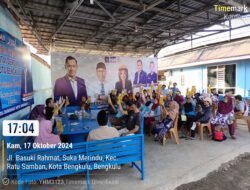 Ketua Demokrat Kota Bengkulu Pompa Semangat Kader Menangkan Dedy-Agi