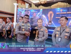 Bangun Kemitraan Media, Karo SDM Polda Bengkulu Terima Penghargaan SSDM Award 2024
