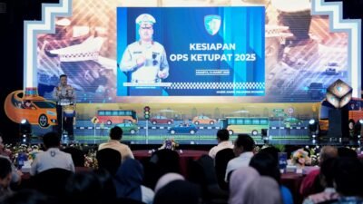 Kakorlantas Polri Irjen Agus Suryo Nugroho Memaparkan Timeline Arus Mudik 2025.