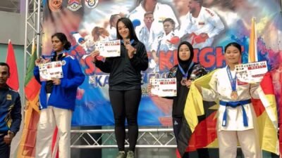 Bripda Jessica, Polwan di Polda Riau, Sabet Medali Emas Kejuaraan Karate di Malaysia