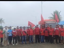 Kedatangan DPD PDI Perjuangan Provinsi Bengkulu di Pulau Enggano Disambut Oleh Seluruh Kader Partai PDI Yang Ada Di Enggano