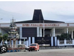 DPRD Provinsi Bengkulu Resmi Membentuk Pansus  Rancangan Raperda