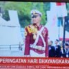 Brigadir Taruna Dhaniz Nurrizki Putra Daerah Provinsi Bengkulu Menjadi Komandan Defile Pasukan Batalyon Taruna Akpol  HUT Bhayangkara ke-79