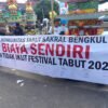Tahun Ini KKT Merasa Diabaikan Oleh Pemprov Namun Tabot Sakral Tetap Berjalan