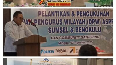 Pelantikan Ketua Dewan Pimpinan Wilayah  (DPW) ASPRUMNAS Provinsi Bengkulu