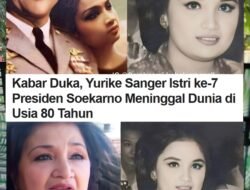Kabar Duka, Yurike Sanger Istri ke-7 Presiden Soekarno Meninggal Dunia di Usia 80 Tahun
