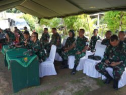 Korem 041/Gamas Melaksanakan Latihan Simulasi Penanggulangan Bencana Alam Tahap II.