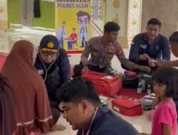 Polri Gelar Bakti Kesehatan di Sumbar untuk 222 Orang