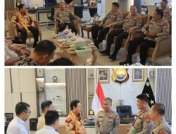 Kapolda Bengkulu Irjen Pol. Mardiyono, S.I.K., M.Si., menerima kunjungan silaturahmi Ketua Dewan Perwakilan Daerah (DPD) RI, Sultan Bachtiar Najamudin, S.Sos., M.Si.,