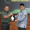 Danrem 041/Gamas Ikuti Launching Aplikasi Centurion-21 dan Lapor Pangdam XXI/RI Secara Virtual
