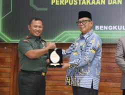 Danrem 041/Gamas Ikuti Launching Aplikasi Centurion-21 dan Lapor Pangdam XXI/RI Secara Virtual