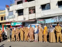 APEL GABUNGAN PENATAAN JALAN DAN PENERTIBAN PKL DI KOTA BENGKULU BERLANGSUNG AMAN DAN KONDUSIF