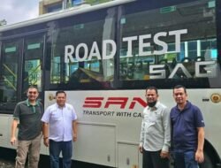 Bus Listrik Golden Dragon Sukses Tuntaskan Uji Jalan di Sumatera, Palembang Jadi Titik Tujuan*