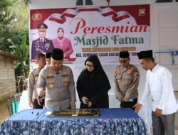 Kapolda Bengkulu Resmikan Masjid Fatma, Wujud Bhayangkara Jelajah Berkah di Bengkulu Tengah