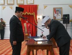 Herwan Antoni Resmi Dilantik sebagai Sekdaprov Bengkulu, Siap Totalitas Sukseskan Program Bantu Rakyat