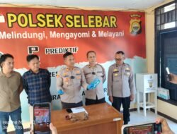 Kapolsek Selebar Mengamankan 2 Pelaku Penganiayaan