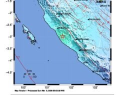 Gempa Bumi Guncang Lebong, Bengkulu, Dirasakan hingga Kepahiang dan Rejang Lebong