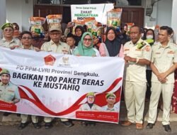 PD PPM – LVRI Provinsi Bengkulu Gelar Buka Puasa Bersama dan Berbagi Sembako