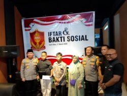 Kapolresta Bengkulu Tekankan Pentingnya Kolaborasi Polisi dan Media dalam Buka Puasa Bersama