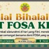 HUT FOSA Ke-9 dan Halal Bihalal: Mari Rajud Silaturahmi di Hari Fitri. Sabtu 18 April 2026