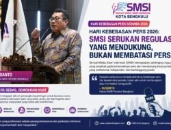 Hari Kebebasan Pers 2026: SMSI Serukan Regulasi yang Mendukung, Bukan Membatasi Pers