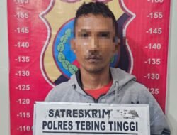 Pelaku Percobaan Curas disertai Cabul Ditangkap Polres Tebing Tinggi