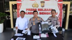 POLRESTA BENGKULU UNGKAP 5 KASUS NARKOBA SEPEKAN, 6 TERSANGKA DITANGKAP