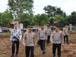 Kapolda Bengkulu Cek Kesiapan Lahan Pembangunan Polsek Kota Arga Makmur dan Gedung Satpas