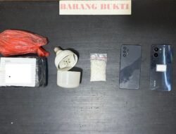 Ditresnarkoba Polda Bengkulu Gagalkan Peredaran Sabu Modus Paket Travel