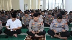 Jaga Profesionalisme dan Moral Anggota, Polda Bengkulu Gelar Binrohtal Bersama
