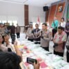 Operasi Antik LK 2026 Berakhir, Polda Riau Bongkar 435 Kasus Narkoba dan 557 Tersangka Diamankan