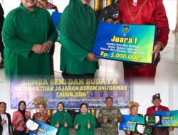 Lestarikan Budaya Bangsa, Korem 041/Gamas Gelar Perlombaan Seni dan Budaya