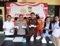 Polresta Bengkulu Laksanakan Pemusnahan Barang Bukti Narkoba