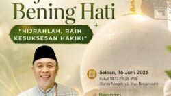 Masjid Raya Baitul Izzah Gelar Kajian Bening Hati: “Hijrahlah, Raih Kesuksesan Hakiki” Bersama Dr. H. Dani Hamdani, /M.Pd