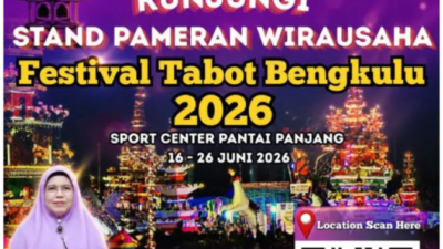 Ketua SETIA Bengkulu Gustini SE,MM Ajak Masyarakat Sukseskan dan Ramaikan Festival Tabut 2026