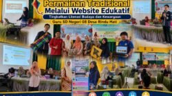 Pendampingan Digitalisasi Permainan Tradisional Melalui Website Edukatif Tingkatkan Literasi Budaya dan Kewargaan Guru SD Negeri 08 Desa Rindu Hati
