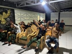 Kodim 0423/BU Gelar Nobar Kebangsaan Piala Dunia 2026 Bersama Masyarakat