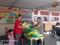 Dalam rangka HUT Polri ke 80, Polsek Selebar Gelar Gerakan Pangan Murah, 500 Kilogram Beras SPHP Ludes Terjual