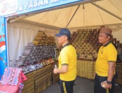 Polda Lampung Gelar Bazar, Pasar Rakyat, Olahraga Bersama, dan Bakti Sosial Sambut Hari Bhayangkara ke-80